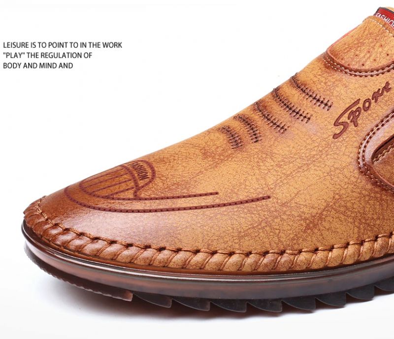 Fernando Miesten Loafers Vapaa-ajan Kengät - Ruskea