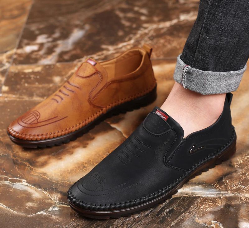 Fernando Miesten Loafers Vapaa-ajan Kengät - Ruskea