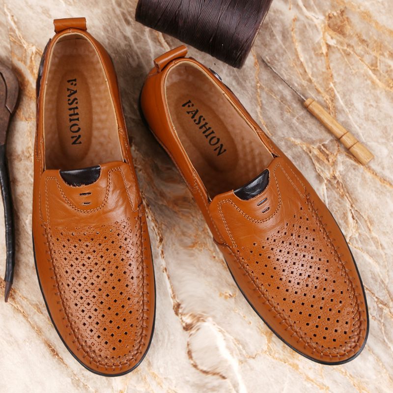 Figuer Miesten Loafers Vapaa-ajan Kengät - Musta