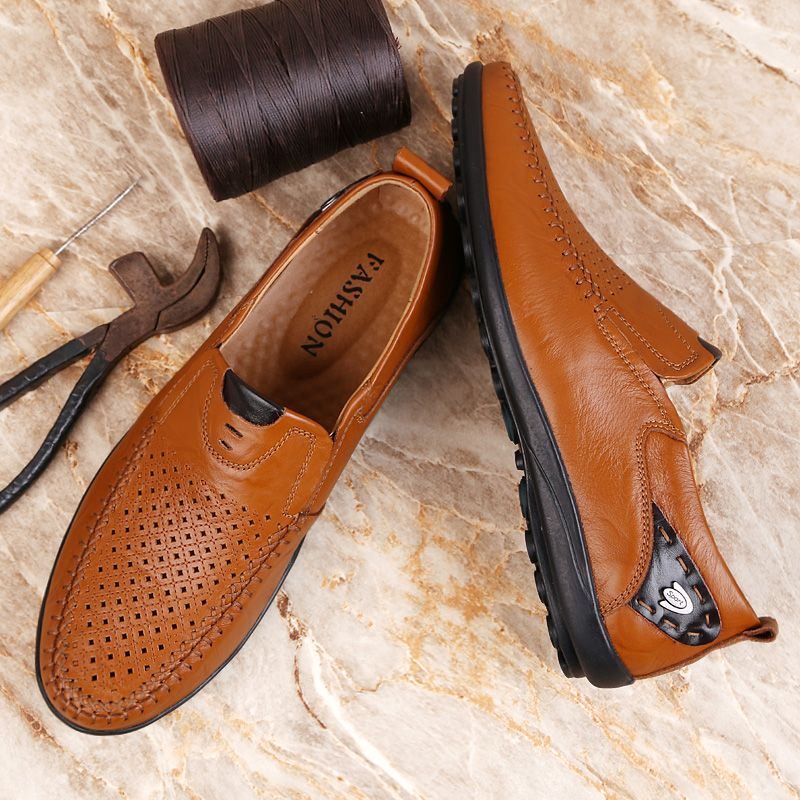 Figuer Miesten Loafers Vapaa-ajan Kengät - Musta