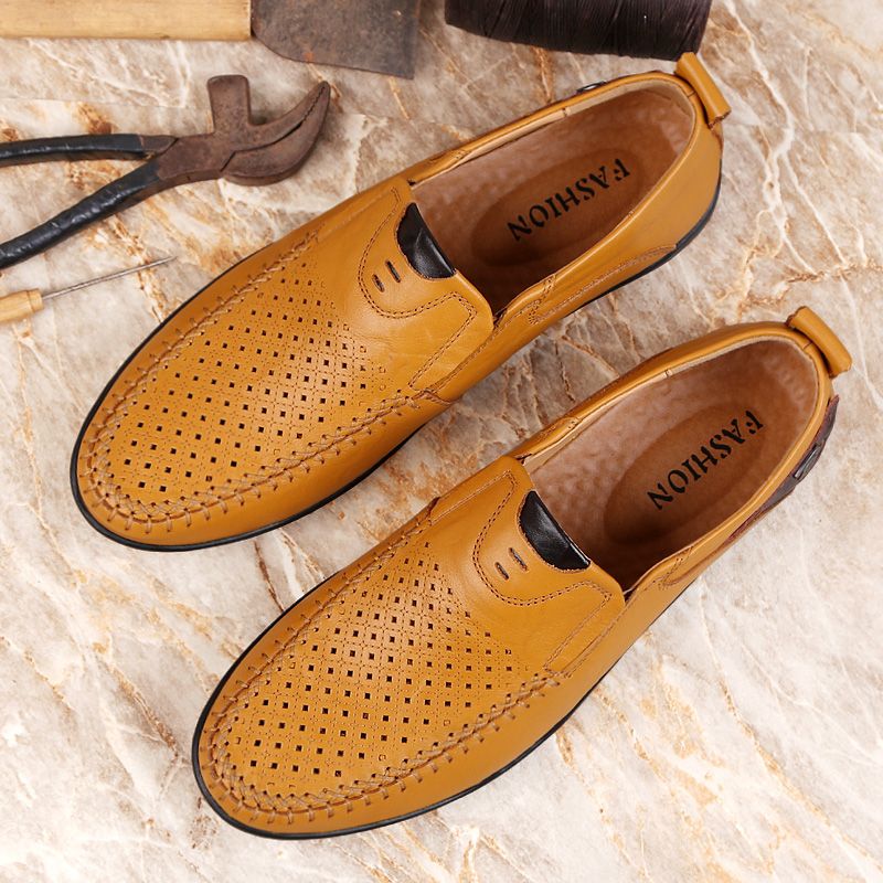 Figuer Miesten Loafers Vapaa-ajan Kengät - Musta