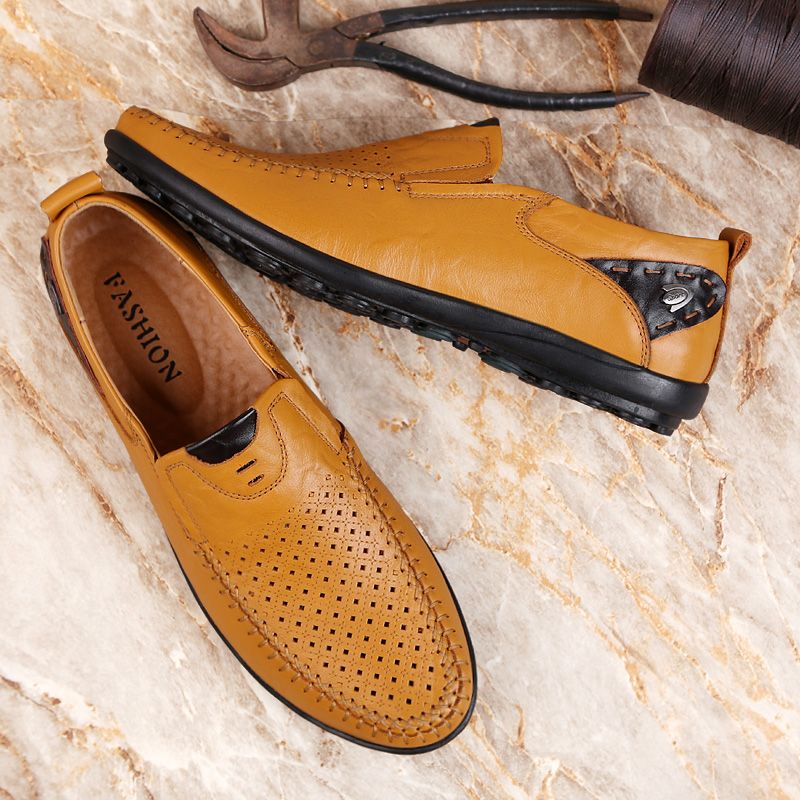 Figuer Miesten Loafers Vapaa-ajan Kengät - Musta