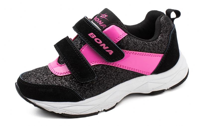 Fiona Tyttöjen Fashion -lenkkarit - Musta