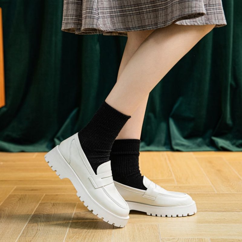 Flavia Naisten Loafer-kengät - Beige