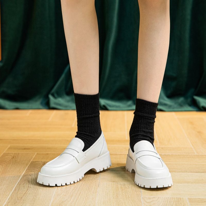 Flavia Naisten Loafer-kengät - Beige