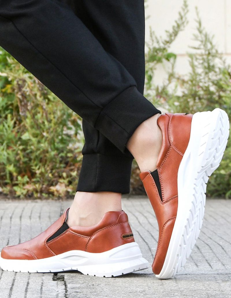 Florenzi Miesten Loafers Vapaa-ajan Kengät - Musta