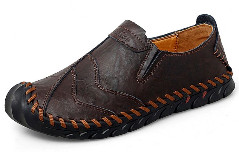 Florenzio Miesten Loafers Vapaa-ajan Kengät - Kahvi