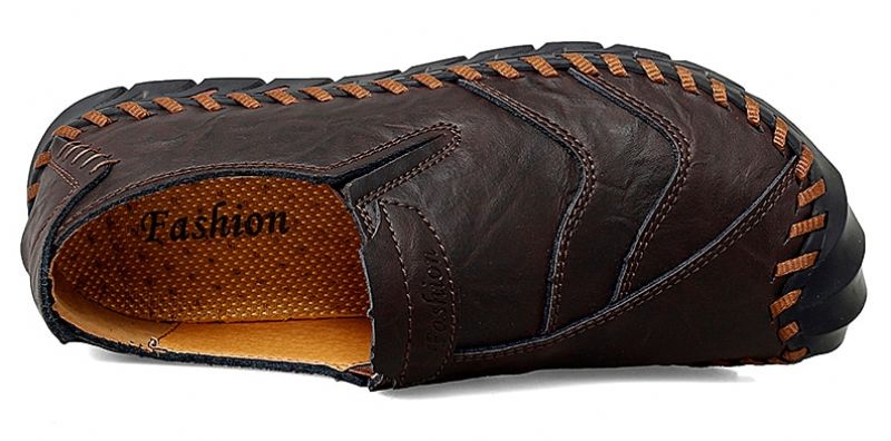 Florenzio Miesten Loafers Vapaa-ajan Kengät - Kahvi
