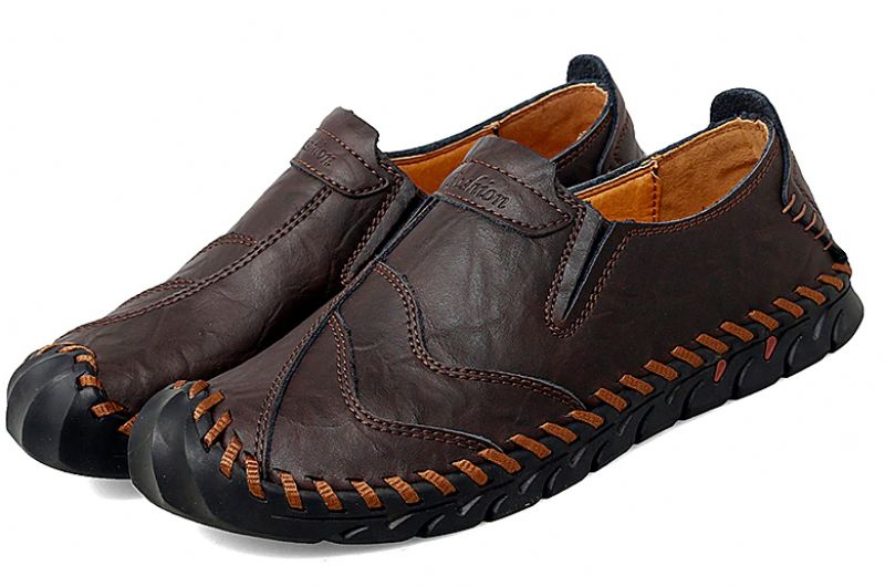 Florenzio Miesten Loafers Vapaa-ajan Kengät - Kahvi