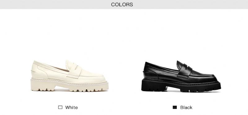 Fonsi Naisten Platform Loafer - Musta