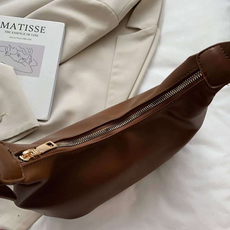 Fortuna Naisten Nahkainen Crossbody Käsilaukku - Musta