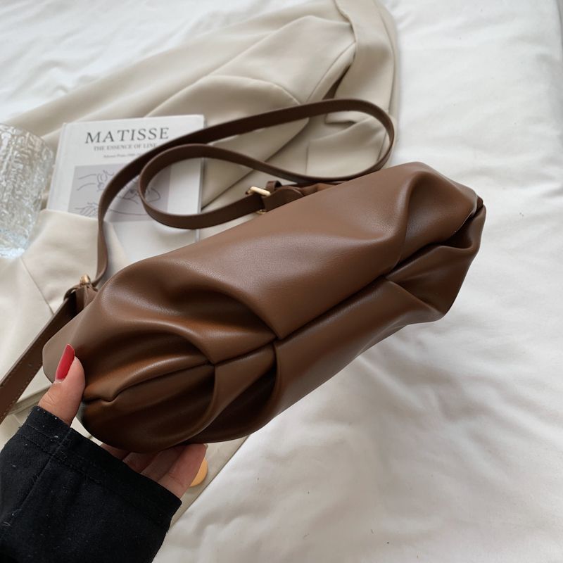Fortuna Naisten Nahkainen Crossbody Käsilaukku - Musta