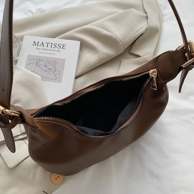 Fortuna Naisten Nahkainen Crossbody Käsilaukku - Musta