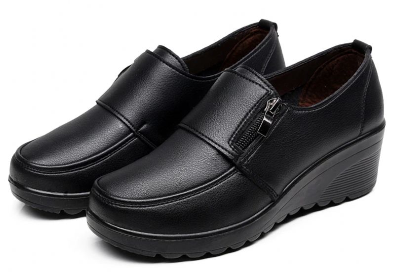 Francia Naisten Wedges -kengät - Musta