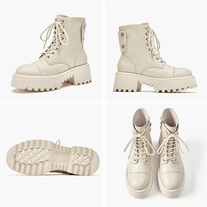Franco Naisten Saappaat - Beige