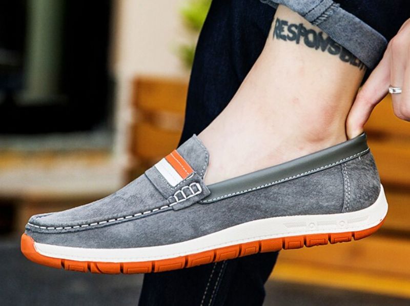 Frank Miesten Loafer-kengät - Harmaa