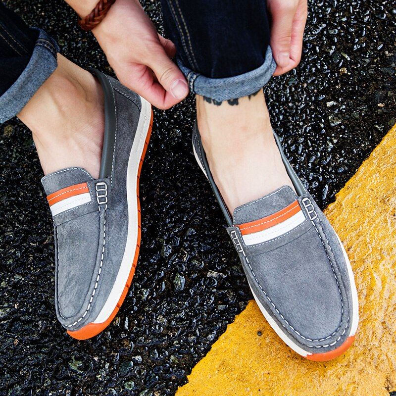 Frank Miesten Loafer-kengät - Harmaa