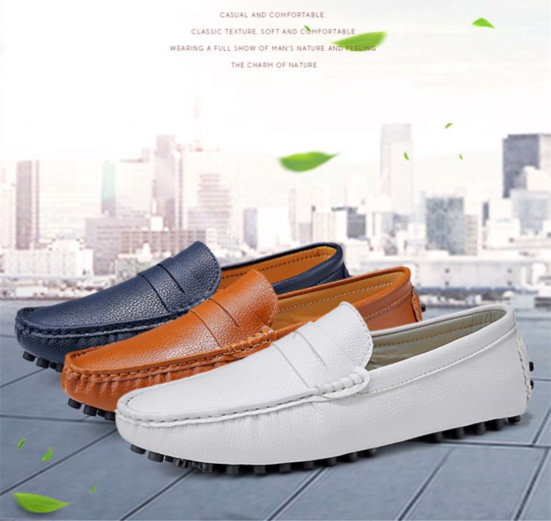 Freidy Miesten Loafers Vapaa-ajan Kengät - Musta