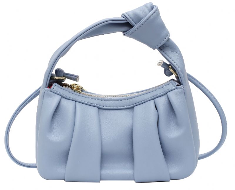 Frida Naisten Nahkainen Crossbody Käsilaukku - Sininen