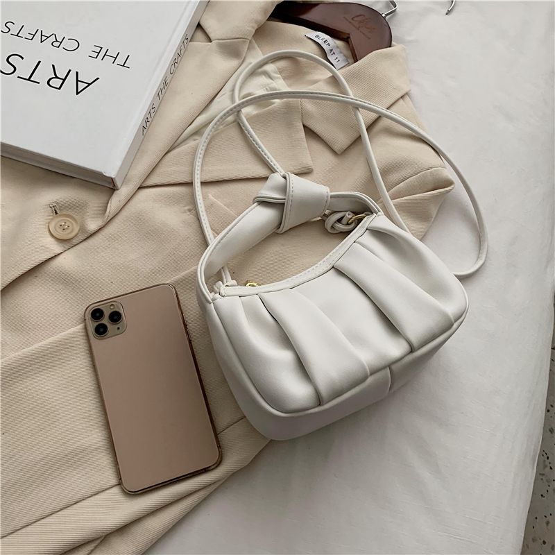 Frida Naisten Nahkainen Crossbody Käsilaukku - Sininen