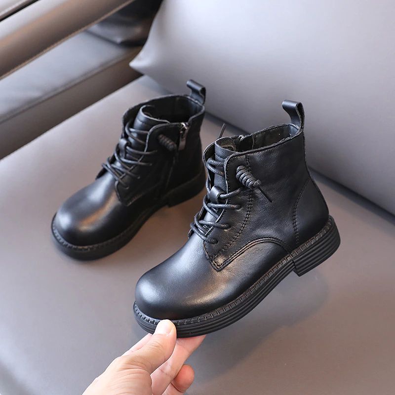 Frida Tyttöjen Chelsea Boot - Musta