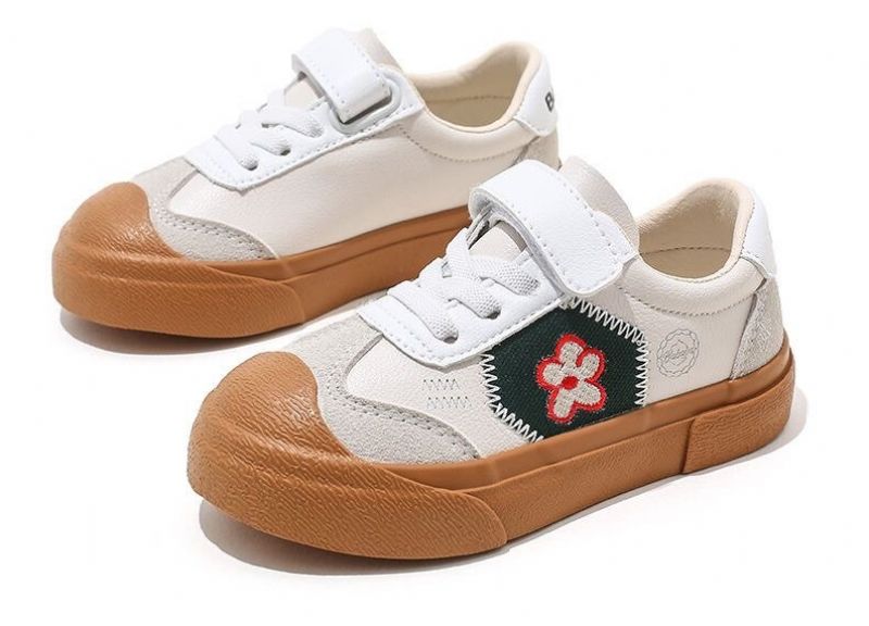 Frida Tyttöjen Classic Sneaker - Beige