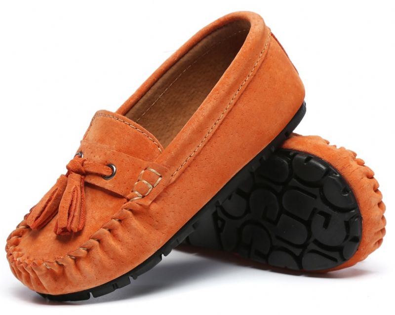 Galan Poikien Loaferit Dress -kengät - Oranssi