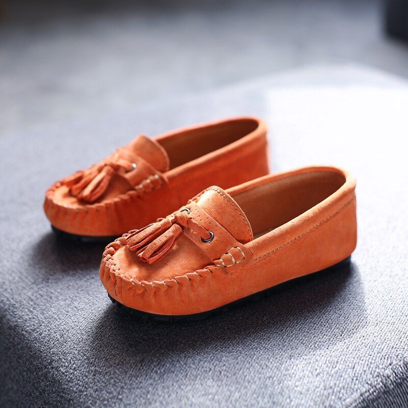 Galan Poikien Loaferit Dress -kengät - Oranssi