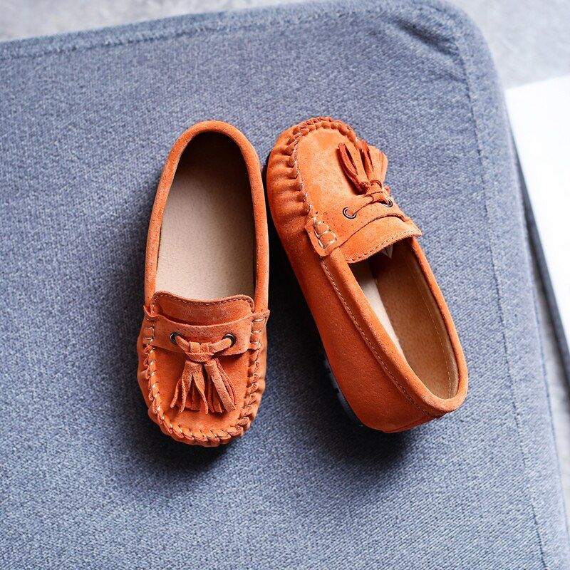 Galan Poikien Loaferit Dress -kengät - Oranssi