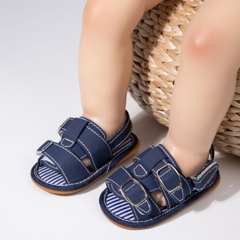 Ganzu Unisex Lasten Rento Sandaali - Musta