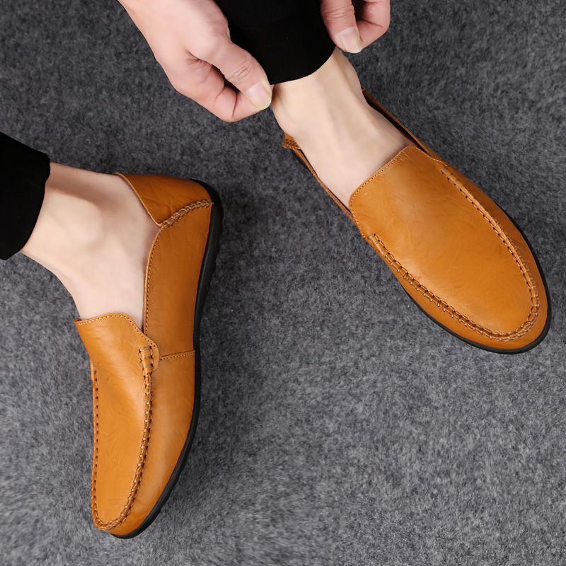 Garzon Miesten Loafers Vapaa-ajan Kengät - Musta