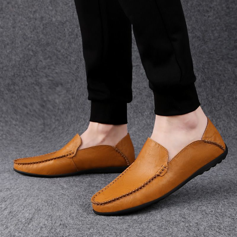 Garzon Miesten Loafers Vapaa-ajan Kengät - Musta