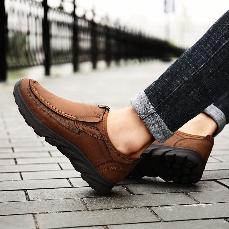 George Miesten Loafers Vapaa-ajan Kengät - Ruskea