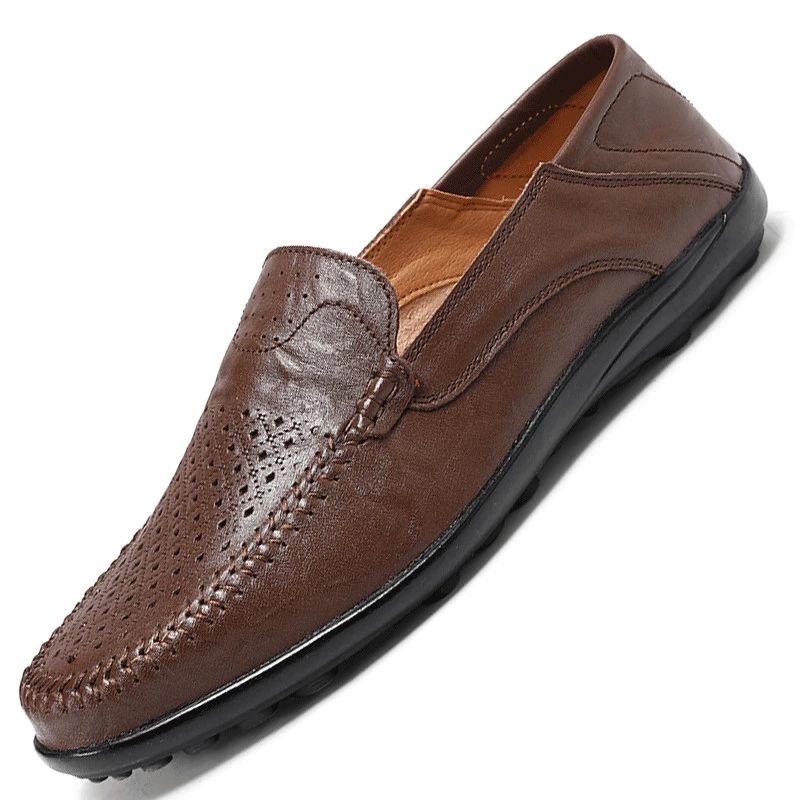 Gerrard Miesten Loafer Vapaa-ajan Kengät - Kahvi