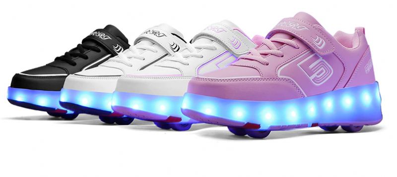 Gezzy Unisex Lasten Rullalenkkarit - Pinkki