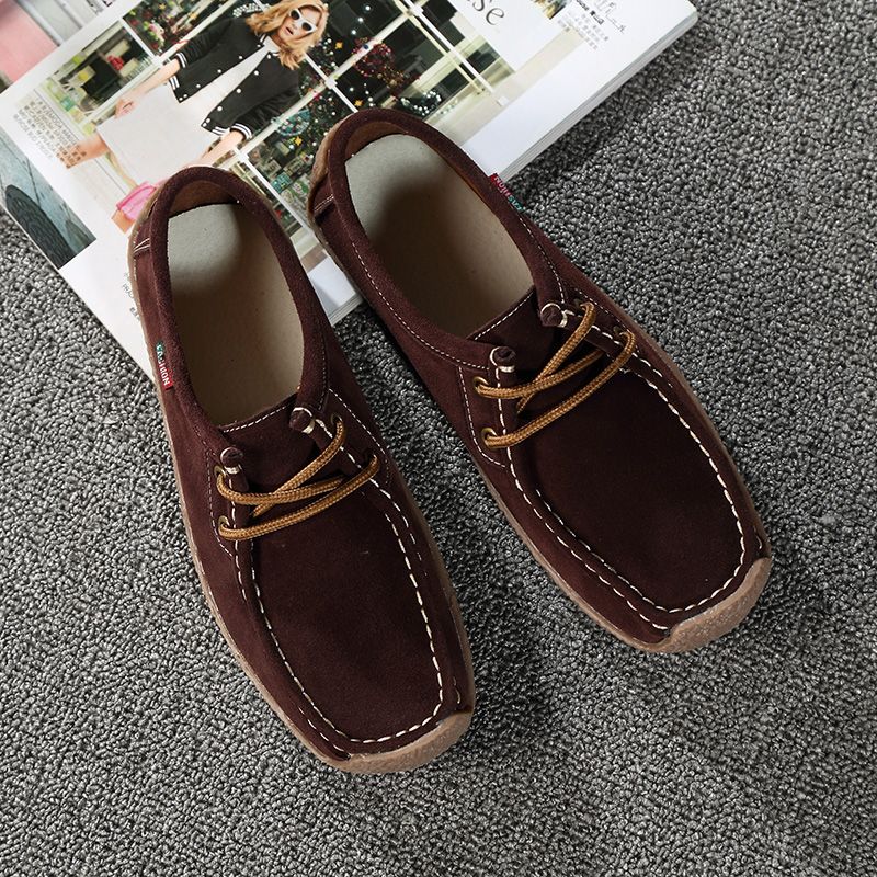 Gilma Naisten Litteät Loafer-kengät - Ruskea
