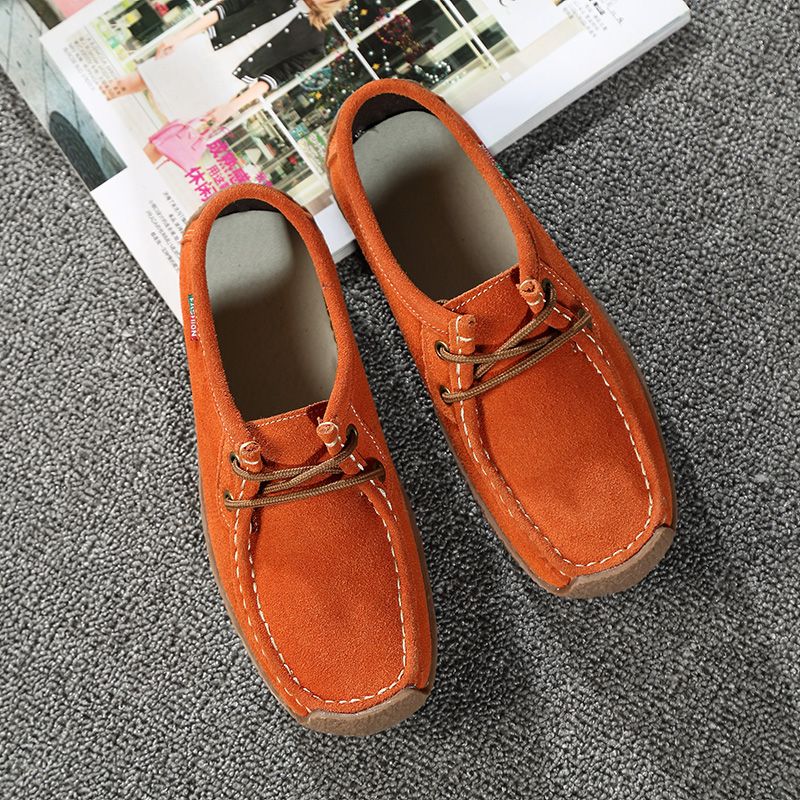 Gilma Naisten Litteät Loafer-kengät - Ruskea