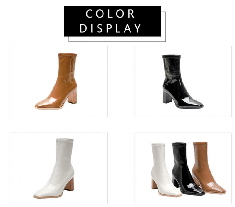Girla Boots Mid Calf - Valkoinen