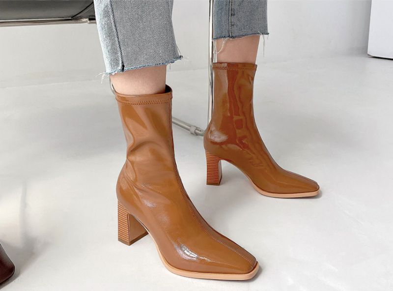 Girla Boots Mid Calf - Valkoinen