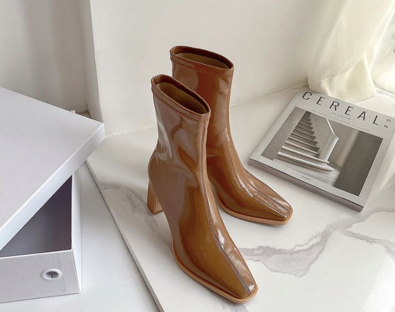 Girla Boots Mid Calf - Valkoinen