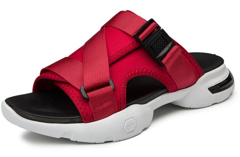 Gladi Miesten Muoti Flip Flop - Punainen