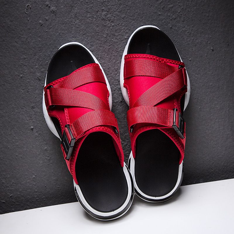 Gladi Miesten Muoti Flip Flop - Punainen