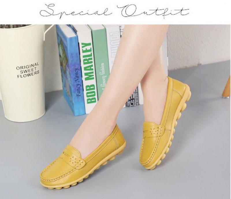 Gladiola Loafers - Keltainen