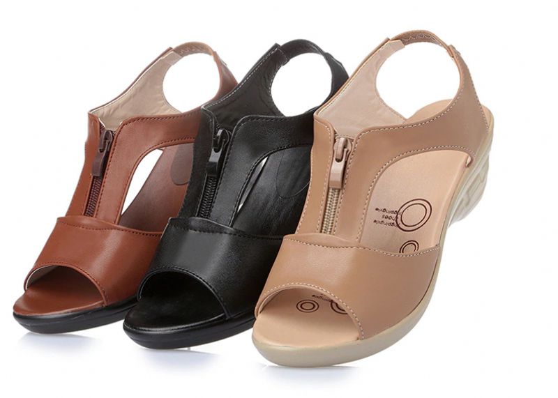 Gracia Naisten Wedges-sandaalit - Beige