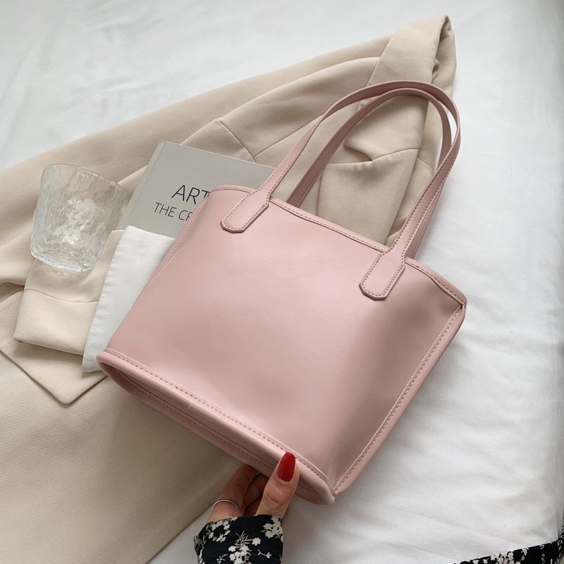 Graciola Naisten Trend Designer -nahkainen Käsilaukku - Khaki