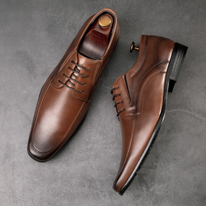 Greenwood Miesten Loafer Classic -kengät - Kahvi