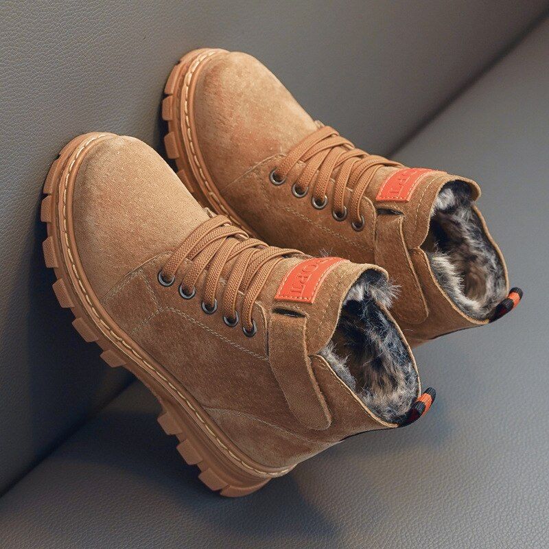 Grint Unisex-lasten Chelsea-saappaat - Beige