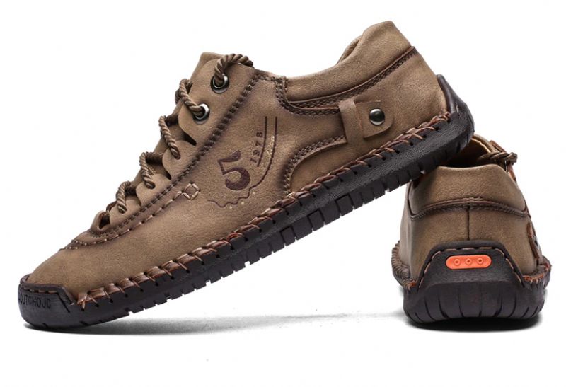 Guillen Miesten Loafers Vapaa-ajan Kengät - Khaki