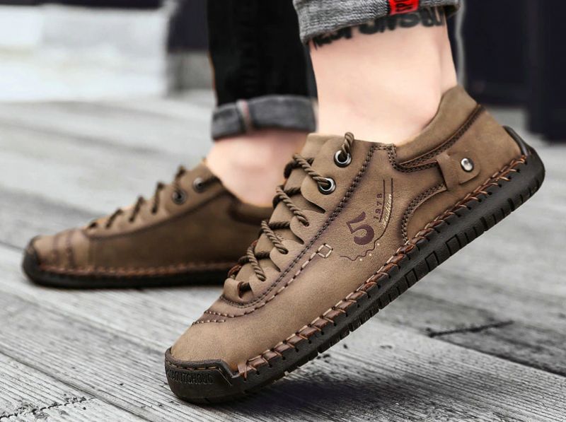 Guillen Miesten Loafers Vapaa-ajan Kengät - Khaki