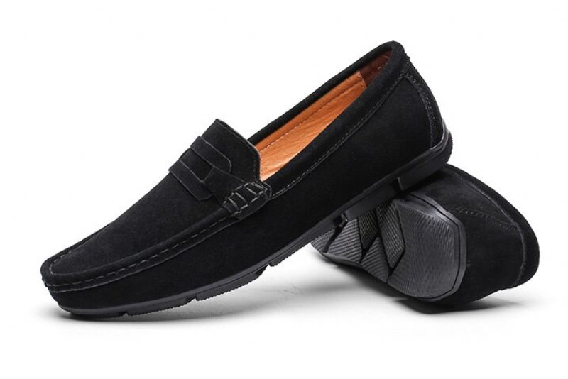 Gustav Miesten Loafers Vapaa-ajan Kengät - Musta